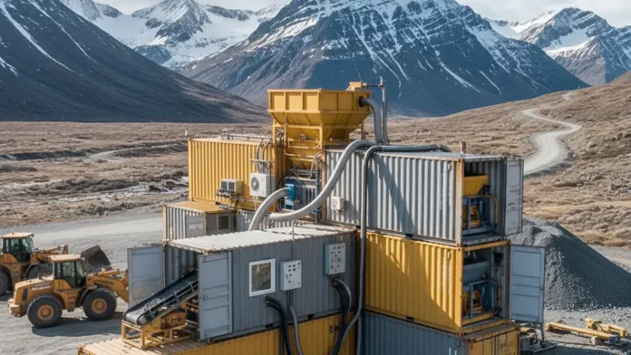 Modular mineral processing plants