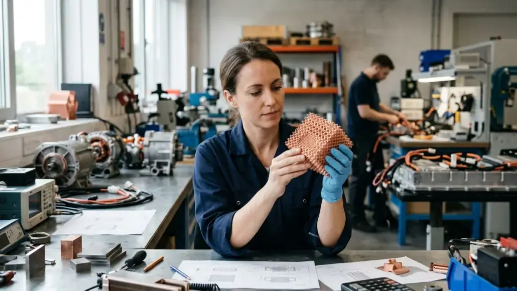 Lightweight Copper Components Reshaping Transport