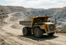 SANY SKT145Ei Cabless Battery Mining Truck Unveiled SANY SKT145Ei Cabless Battery Mining Truck Unveiled.