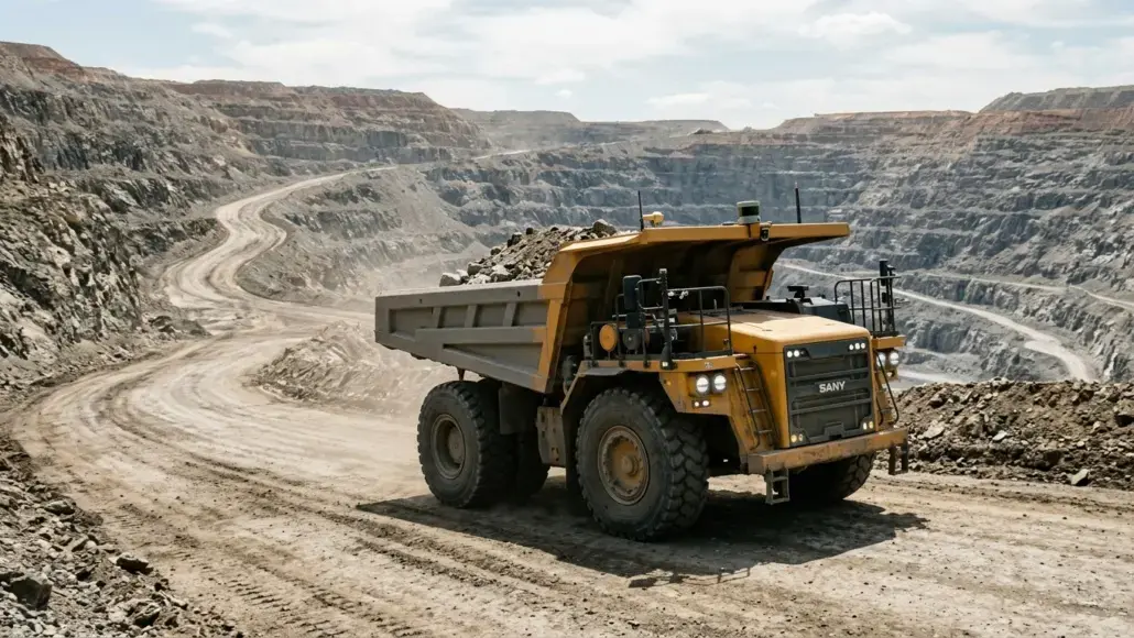 SANY SKT145Ei Cabless Battery Mining Truck Unveiled.