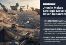 Jhonlin Makes Strategic Move into Bayan Resources Jhonlin Makes Strategic Move into Bayan Resources
