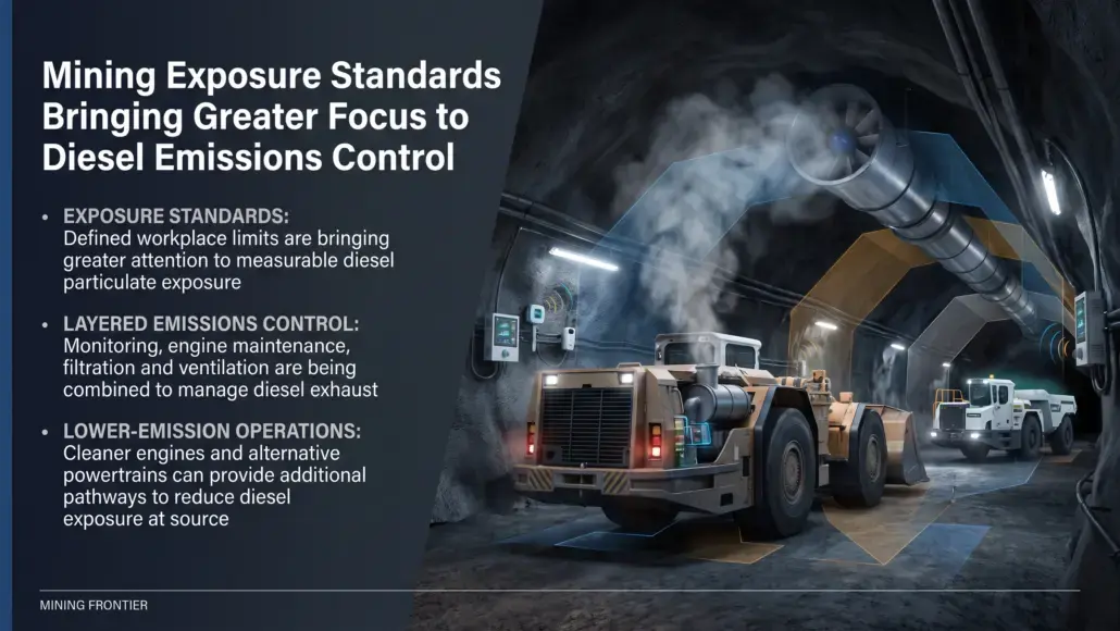 Mining Exposure Standards Bringing Greater Focus to Diesel Emissions Control