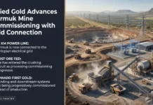Allied Gold Advances Kurmuk Mine Commissioning with Grid Connection Allied Gold Advances Kurmuk Mine Commissioning with Grid Connection