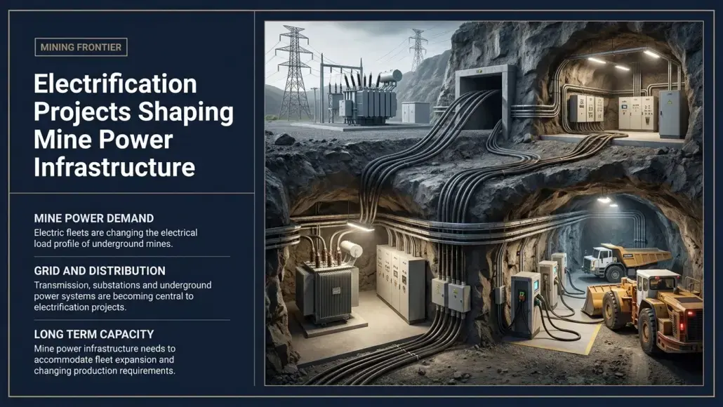 Electrification Projects Shaping Mine Power Infrastructure