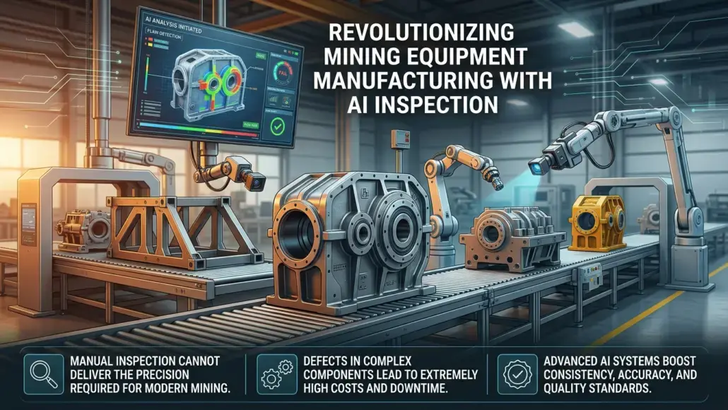AI-Based Quality Inspection Improving Mining Component Manufacturing Accuracy