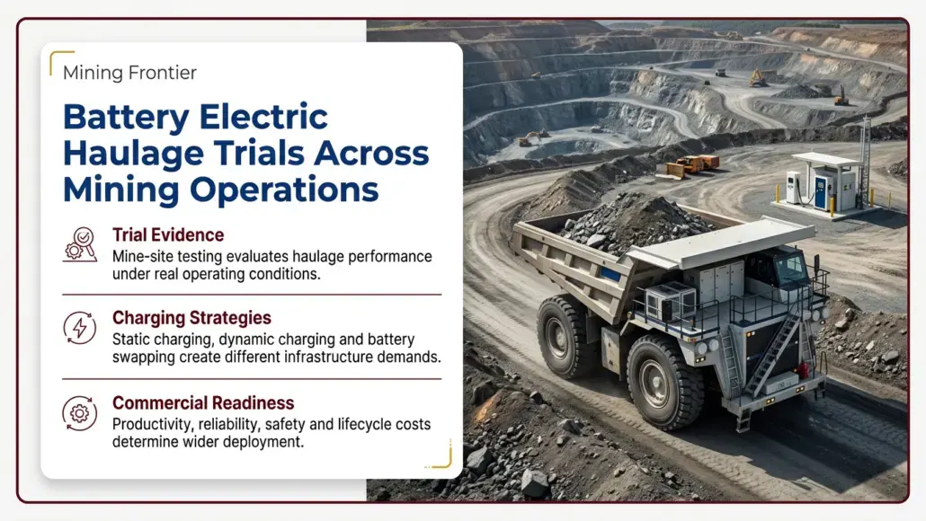 Battery Electric Haulage Trials Across Mining Operations
