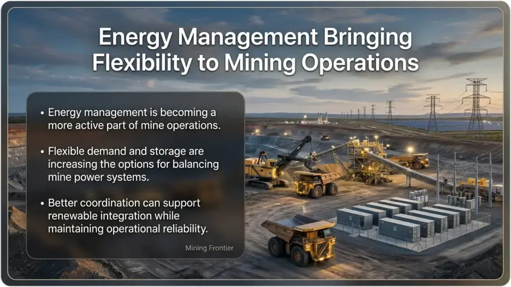 Energy Management Bringing Flexibility to Mining Operations