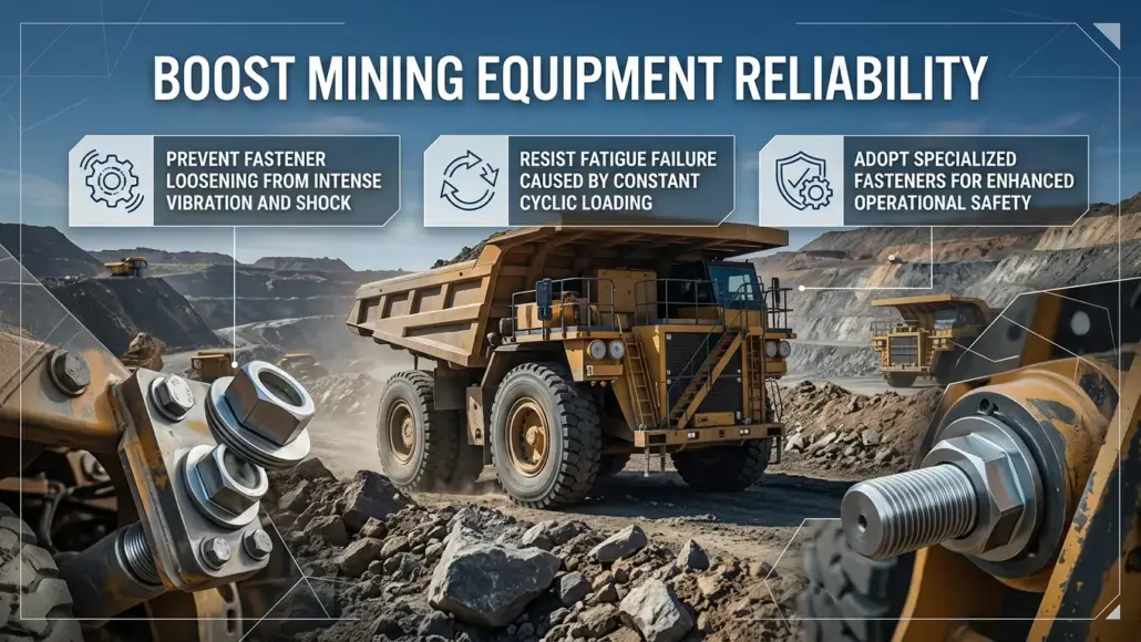 Fatigue-Resistant Fasteners Improving Heavy Mining Machinery Reliability