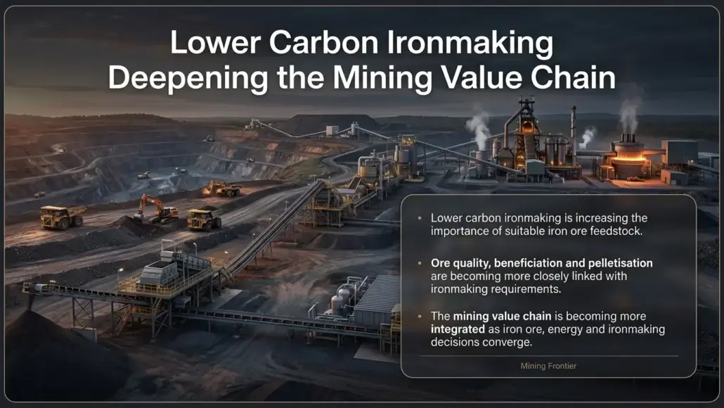 Lower Carbon Ironmaking Deepening the Mining Value Chain