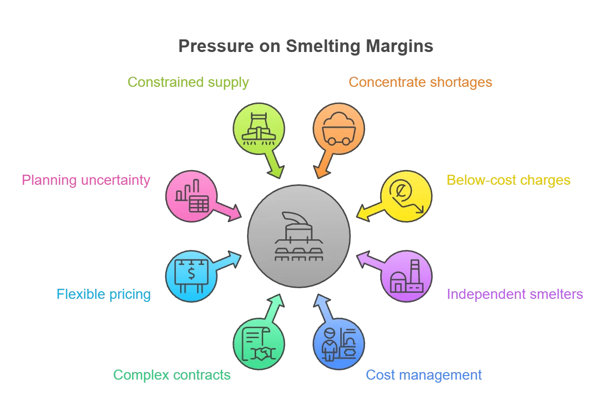 Managing Copper Concentrate Shortages in Global Smelting