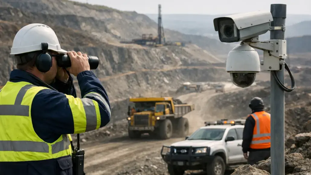 Security Considerations for Remote and Large Scale Mining Environments