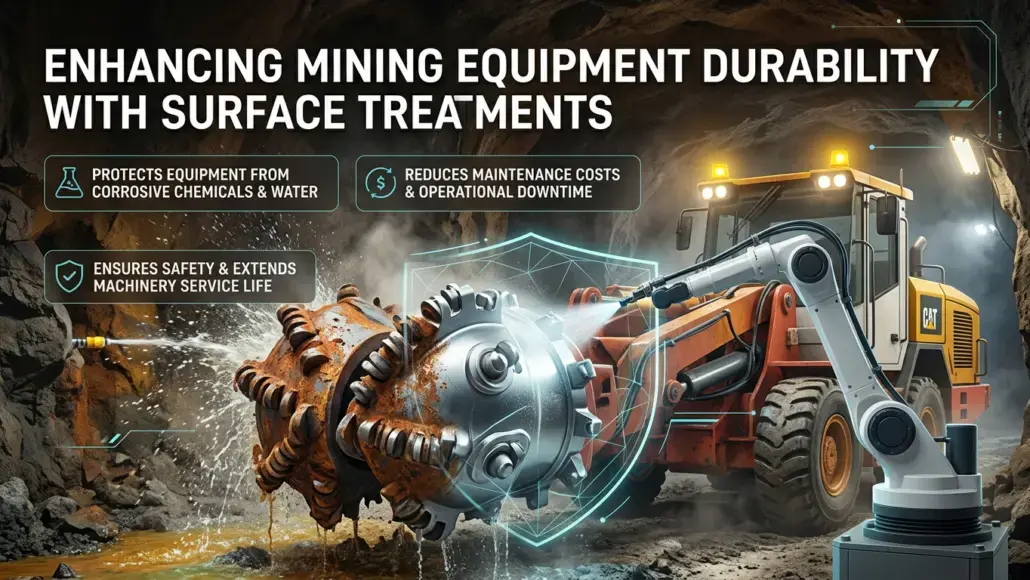 Surface Treatment Technologies Improving Corrosion Resistance of Mining Equipment